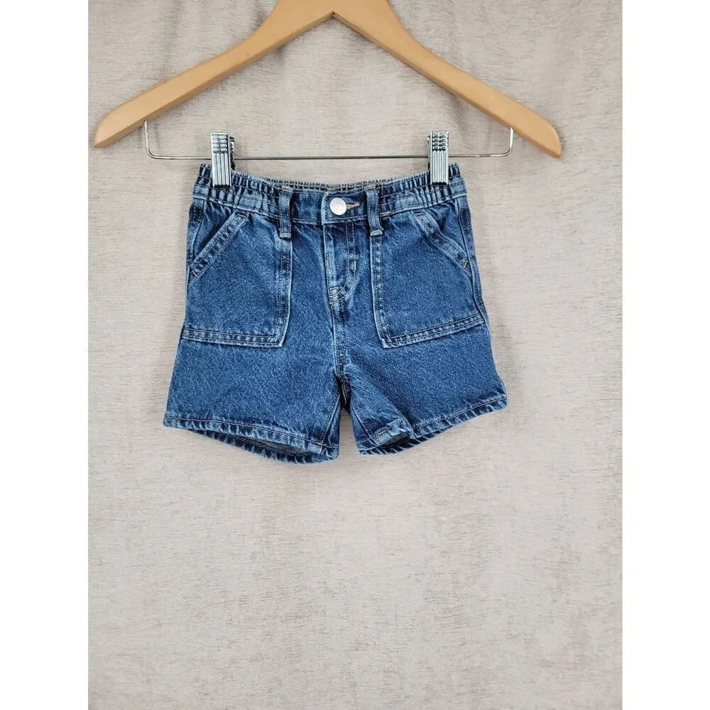 Old Navy Classic Blue Denim Kids' Girls Shorts